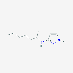 N-(Heptan-2-yl)-1-methyl-1H-pyrazol-3-amine