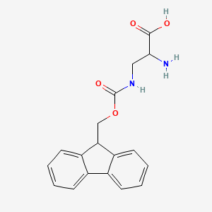 2-Amino-3-({[(9H-fluoren-9-yl)methoxy]carbonyl}amino)propanoic acid