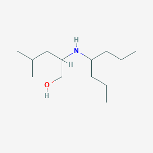 2-[(Heptan-4-yl)amino]-4-methylpentan-1-ol