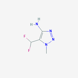 5-(Difluoromethyl)-1-methyl-1H-1,2,3-triazol-4-amine