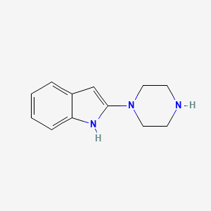 2-(Piperazin-1-yl)-1H-indole