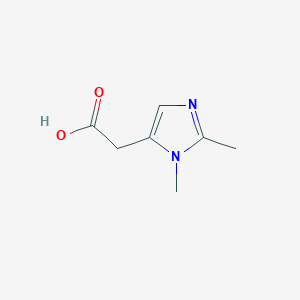 (1,2-Dimethyl-1H-imidazol-5-YL)aceticacid