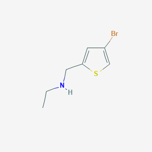 [(4-Bromothiophen-2-yl)methyl](ethyl)amine