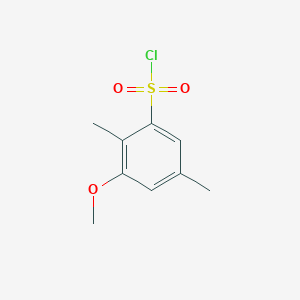 3-Methoxy-2,5-dimethylbenzene-1-sulfonyl chloride