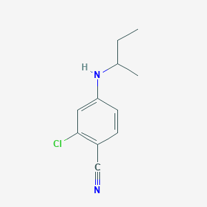 4-[(Butan-2-yl)amino]-2-chlorobenzonitrile