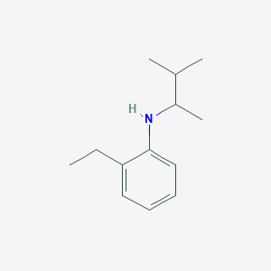 2-ethyl-N-(3-methylbutan-2-yl)aniline