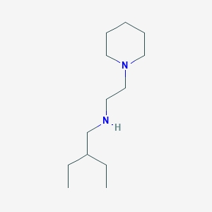 (2-Ethylbutyl)[2-(piperidin-1-yl)ethyl]amine