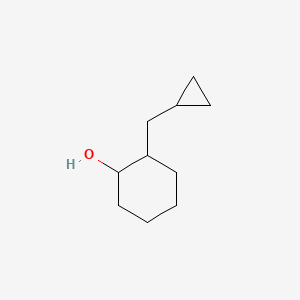 2-(Cyclopropylmethyl)cyclohexan-1-ol