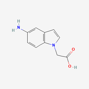 2-(5-Amino-1H-indol-1-yl)acetic acid