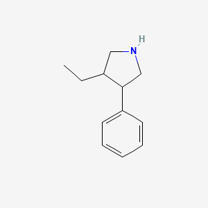 3-Ethyl-4-phenylpyrrolidine