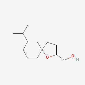 [7-(Propan-2-yl)-1-oxaspiro[4.5]decan-2-yl]methanol