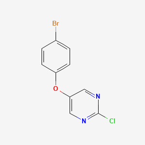 5-(4-Bromophenoxy)-2-chloropyrimidine