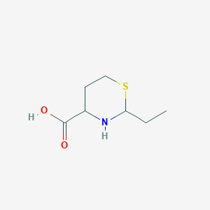 2-Ethyl-1,3-thiazinane-4-carboxylic acid