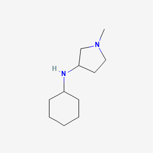 N-cyclohexyl-1-methylpyrrolidin-3-amine