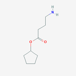 Cyclopentyl 4-aminobutanoate