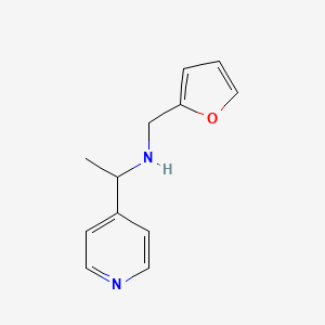 (Furan-2-ylmethyl)[1-(pyridin-4-YL)ethyl]amine