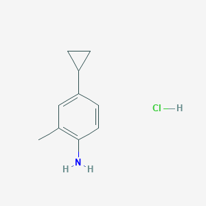 4-Cyclopropyl-2-methylaniline hydrochloride