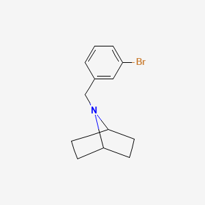 7-[(3-Bromophenyl)methyl]-7-azabicyclo[2.2.1]heptane