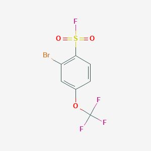 2-Bromo-4-(trifluoromethoxy)benzene-1-sulfonyl fluoride