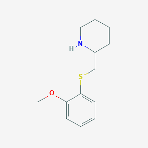 2-(2-Methoxy-phenylsulfanylmethyl)-piperidine