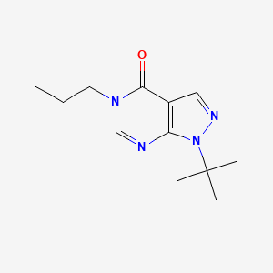 1-Tert-butyl-5-propylpyrazolo[3,4-d]pyrimidin-4-one