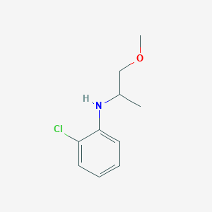 2-chloro-N-(1-methoxypropan-2-yl)aniline