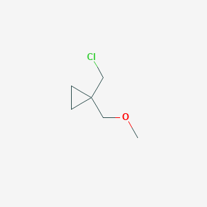 1-(Chloromethyl)-1-(methoxymethyl)cyclopropane