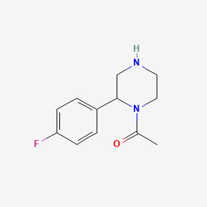 1-[2-(4-Fluorophenyl)piperazin-1-yl]ethan-1-one