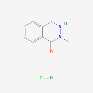 2-Methyl-1,2,3,4-tetrahydrophthalazin-1-one hydrochloride