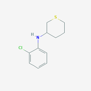 N-(2-chlorophenyl)thian-3-amine