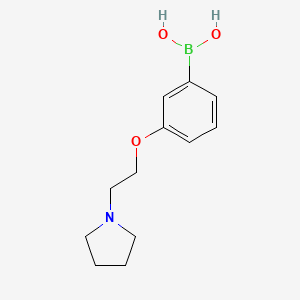 (3-(2-(Pyrrolidin-1-yl)ethoxy)phenyl)boronic acid