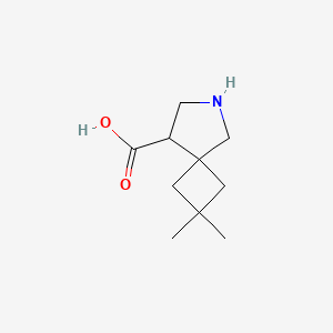 2,2-Dimethyl-6-azaspiro[3.4]octane-8-carboxylic acid