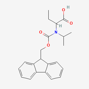 2-({[(9H-fluoren-9-yl)methoxy]carbonyl}(propan-2-yl)amino)butanoic acid