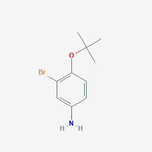 3-Bromo-4-(tert-butoxy)aniline