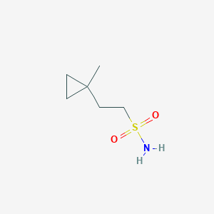 2-(1-Methylcyclopropyl)ethane-1-sulfonamide