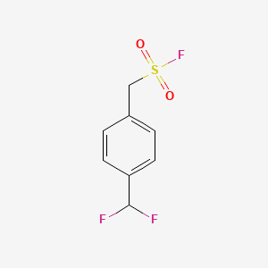 [4-(Difluoromethyl)phenyl]methanesulfonyl fluoride