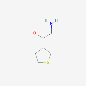 2-Methoxy-2-(thiolan-3-yl)ethan-1-amine