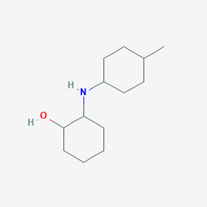 2-[(4-Methylcyclohexyl)amino]cyclohexan-1-ol