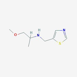 (1-Methoxypropan-2-yl)(1,3-thiazol-5-ylmethyl)amine