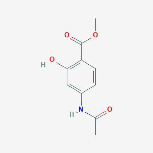 molecular formula C10H11NO4 B132618 4-乙酰氨基-2-羟基苯甲酸甲酯 CAS No. 4093-28-1