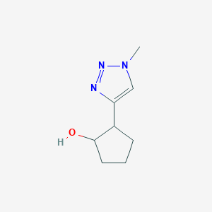 2-(1-Methyl-1H-1,2,3-triazol-4-yl)cyclopentan-1-ol