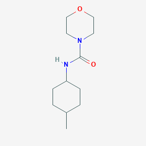 N-[(1R,4r)-4-methylcyclohexyl]morpholine-4-carboxamide