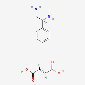 (2-Amino-1-phenylethyl)(methyl)amine,but-2-enedioicacid