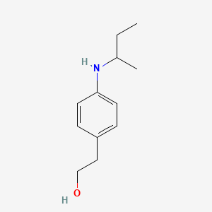 2-{4-[(Butan-2-yl)amino]phenyl}ethan-1-ol