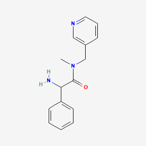 2-amino-N-methyl-2-phenyl-N-(pyridin-3-ylmethyl)acetamide