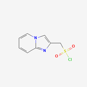 Imidazo[1,2-A]pyridin-2-ylmethanesulfonyl chloride