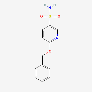 6-(Benzyloxy)pyridine-3-sulfonamide