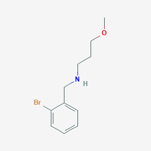 [(2-Bromophenyl)methyl](3-methoxypropyl)amine