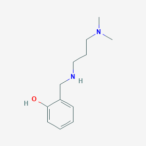 2-({[3-(Dimethylamino)propyl]amino}methyl)phenol