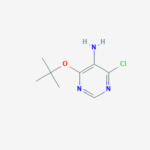 4-(Tert-butoxy)-6-chloropyrimidin-5-amine